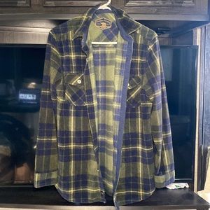 Heavy fuzzy flannel